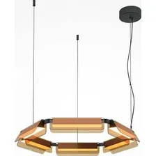 Подвесная люстра Maytoni Flat MOD296PL-L40BC3K