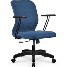 офисное компьютерное кресло Metta SU-Mr-4 (подл.109 / осн.001), светло-синий