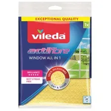 Салфетка хозяйственная Vileda Актифайбр для окон