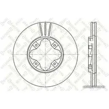 Тормозной диск Stellox 60209940VSX