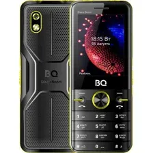 Кнопочный телефон BQ BQ-2842 Disco Boom (желтый)