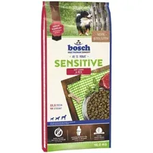 Корм Bosch Sensitive (Ягненок, рис) для собак 15 кг