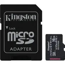 Карта памяти Kingston Industrial microSDHC 16GB SDCIT2/16GB (с адаптером)