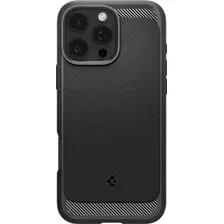 Чехол для телефона Spigen Rugged Armor Mag Magsafe для iPhone 16 Pro Max Matte Black