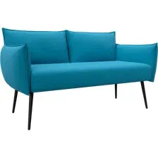 Диван Лига диванов Лига-083 131064 (рогожка амур 10 голубой)