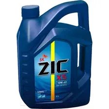 Моторное масло ZIC X5 10W40 / 172622 (6л)