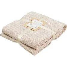Плед Vladi Валенсия Antonio 200x220 50120 (01 белый/песочный)