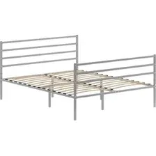 Кровать Домаклево Металика Г4+Г3 180х200 (серый)