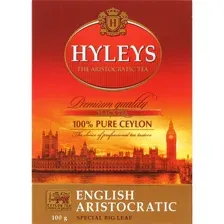 Чай черный Hyleys Английский аристократический, крупнолистовой, 100 г