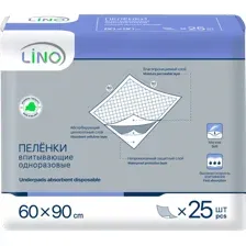 Пеленки Lino 60x90 (25 шт)