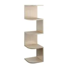 Полка Bon Mebel Снейк 1 (дуб молочный)
