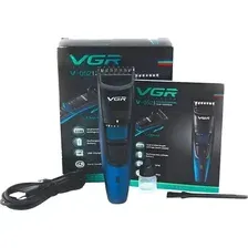 Триммер для бороды и усов VGR V-052 (синий)