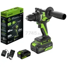 Дрель-шуруповерт Greenworks GD24DD90 3707507CUD