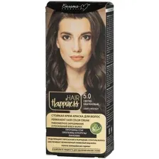 Краска для волос HAIR Happiness5.0, светло-каштановый.