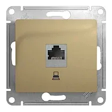 Розетка компьютерная Systeme Electric Glossa GSL000481K
