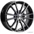 Литые диски X'trike X-129 16x6.5" 4x100мм DIA 60.1мм ET 48мм BK/FP