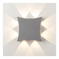 Светильник садово-парковый со светодиодами Серый 1631 TECHNO LED