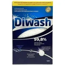 Соль для посудомоечной машины DiWash Гранулированная 4650063431783 (1.5 кг)