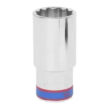 Головка торцевая глубокая двенадцатигранная 1/2" 28 мм KING TONY 423028M