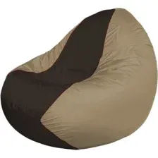 Кресло-мешок Flagman Classic K2.1-33 (бежевый/коричневый)