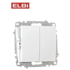 Выключатель Elbi Zena-Vega 609-015600-202 (белый)
