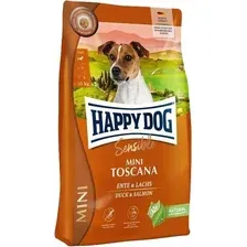 Сухой корм для собак Happy Dog Mini Toscana. Утка и лосось 61300 10 кг