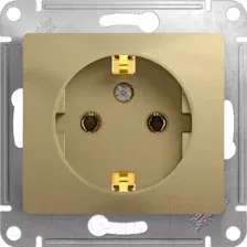 Розетка GLOSSA GSL000443 титан