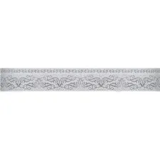 Карниз для штор LEGRAND Прима с поворотами 2м / 58 075 643 (белый/хром)
