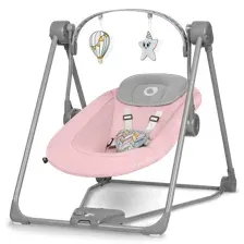 Качели Lionelo Otto Baby (розовый)