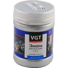 Эмаль VGT Универсальная Металлик ВД-АК-1179 1 кг (серебристый)