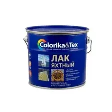 Лак Colorika&Tex ЯХТНЫЙ полуматовый 2,7л