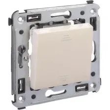 Выключатель DKC Avanti 4405103 (ванильная дымка)
