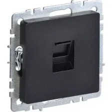 Розетка компьютерная IEK Brite BR-K10-2-K02