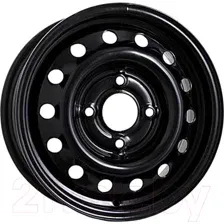 Штампованный диск Eurodisk 64A50C 15x6" 4x100мм DIA 60.1мм ET 50мм Black
