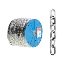 STARFIX SMP-63688-10 Цепь сварная короткозвенная, оцинк. М8 DIN 766 (бухта 10 м)