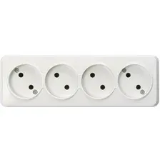 Розетка SmartBuy Юпитер SBE-03w-10-S4-N