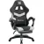 Игровое кресло Defender Runa Pro (черный/белый)