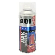 Лак Kudo KU-9006 Термостойкий универсальный 0.52 л