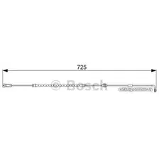 Тормозные колодки Bosch 1987473017