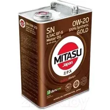 Моторное масло Mitasu Gold 0W20 / MJ-102-5 (5л)