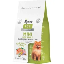 Корм Брит Кеа Adult Mini Healthy Skin&Shiny Coat (Лосось и индейка) для собак 400 г