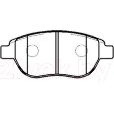 Тормозные колодки HSB HP9602