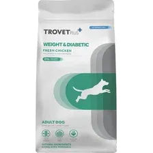 Сухой корм для собак Trovet Plus Adult Dog Weight & Diabetic Fresh Chicken (3кг)