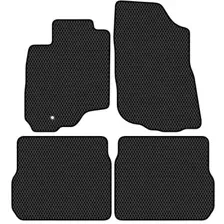 Комплект ковриков для авто Alicosta Mitsubishi Outlander I (suv / CU2W) 2002 - 2009 (черный, ромб)