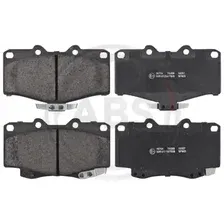 Тормозные колодки дисковые передняя ось A.B.S. 36724