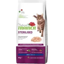 Сухой корм для кошек Trainer Natural Adult Sterilised White Fresh Meat (для стерилизованных со свежим белым мясом) 10 кг