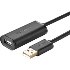 Кабель Ugreen US121-10321, black, 10 м