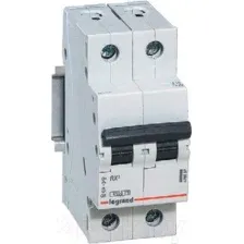 Выключатель автоматический Legrand RX3 2P C 20A 4.5кА 2M 419698
