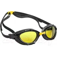 Очки для плавания Mad Wave Triathlon Mirror (желтый)