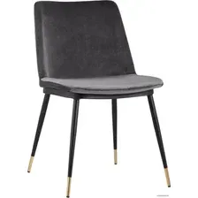 Стул Stool Group Мелисса велюр (темно-серый)